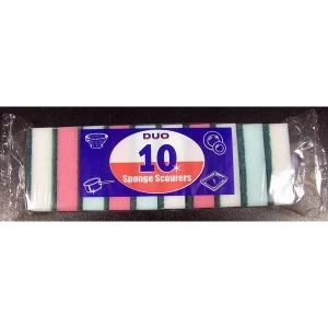 Image of Duo Sponge Scourers Pack 10