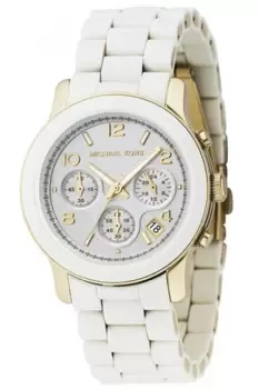 Image of Ladies Michael Kors Runway Chronograph Watch MK5145