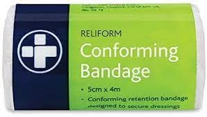Image of Reliance Medical Reliform Conforming Bandage - 5cm x 4m