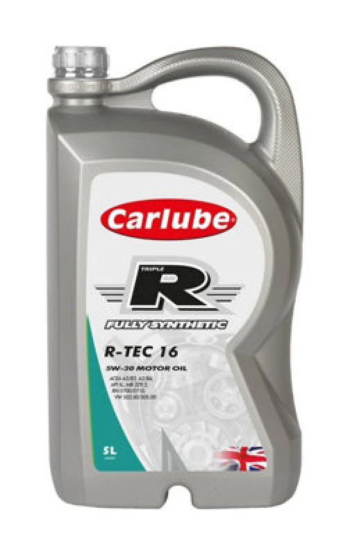 Image of Carlube Engine Oil Triple R 5W30 A3 B4 Fully Synthetic 5 Litres R-Tec 16 5L