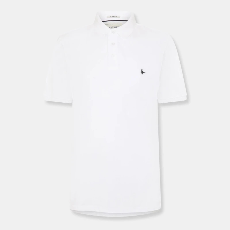Image of Jack Wills Aldgrove Classic Polo White male 2XS