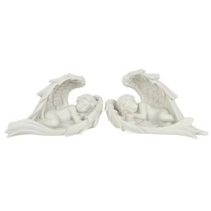 Image of Cherub Sleeping in Wings