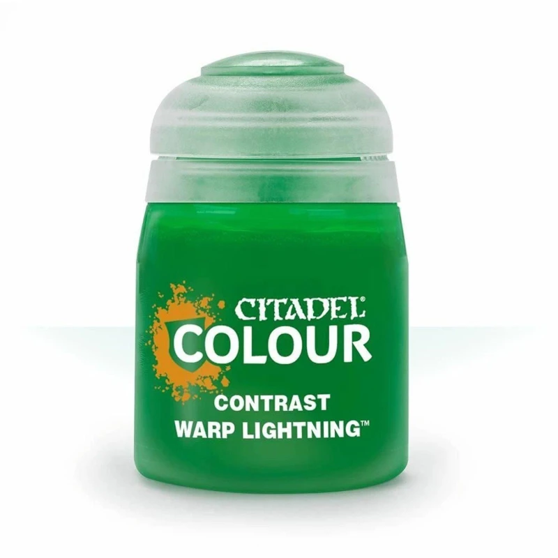 Image of Citadel Games Workshop Colour Contrast: Warp Lightning (18ml) Paint Multi
