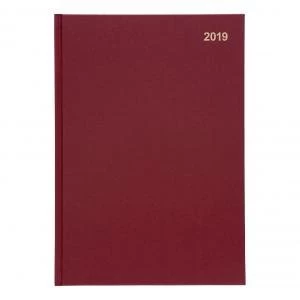 Image of Office 2019 Diary Week to View A4 Red 941115