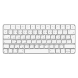 Image of Apple Magic keyboard USB + Bluetooth Arabic Aluminium White
