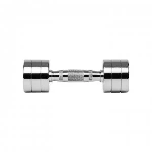 Image of Everlast Chrome Dumbbell - Chrome 4KG