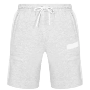 Image of Hugo Boss Athleisure Headlo Batch Shorts Pastel Grey Size S Men