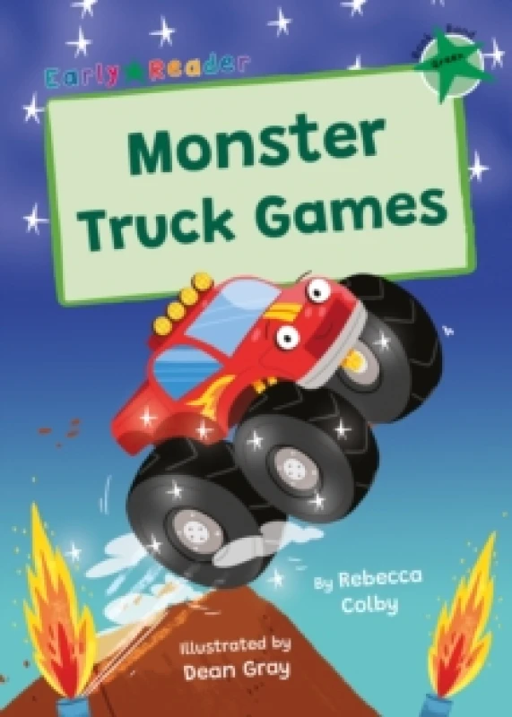 Image of Monster Truck Games : (Green Early Reader) Paperback / softback