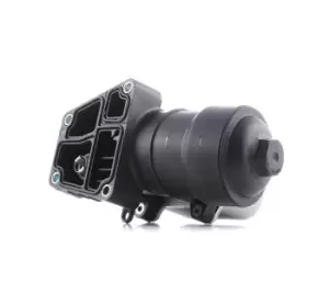 Image of RIDEX Housing, oil filter 590H0004 VW,AUDI,SKODA,Passat Variant (3C5),GOLF VI (5K1),Polo Schragheck (6R1, 6C1),TIGUAN (5N_),Passat Variant (365)