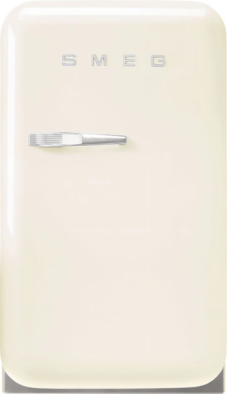 Image of Smeg 50s Style Right Hand Hinged Minibar FAB5RCR6 72cm Mini Fridge - Cream - C Rated