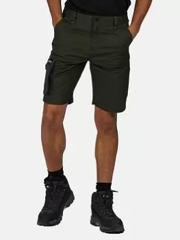 Image of Regatta Professional Workwear Heroic Cargo Short, Khaki, Size 36, Men
