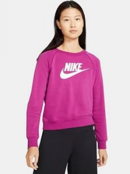 Image of Nike Nsw Essential Sweat, Cerise Size M Women