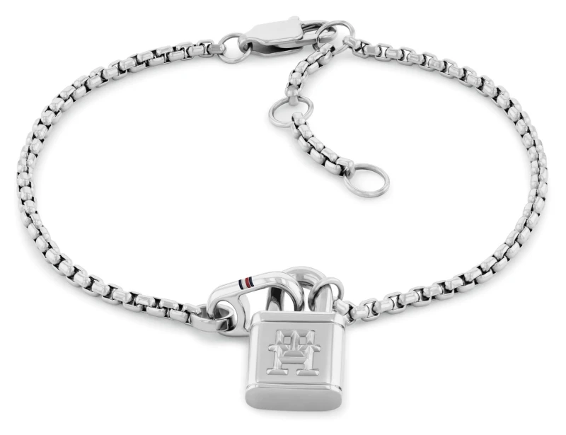 Image of Tommy Hilfiger 2780942 Ladies Stainless Steel Padlock Jewellery
