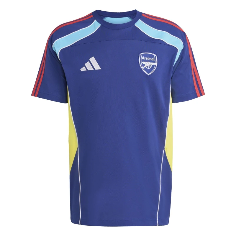 Image of adidas Arsenal UBP T-Shirt Adults Licensed Short Sleeve T-Shirts S Blue 37525218350
