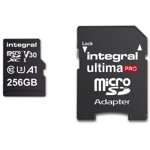 Image of Integral 256GB MicroSDXC Memory Card