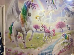 Image of Walltastic Wild Horses Wall Mural FSC Mixed Credit Paper