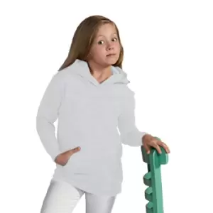 Image of SG Kids Unisex Plain Hooded Sweatshirt Top / Hoodie (7-8) (Birch)