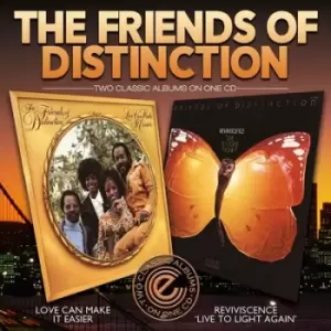 Image of Love Can Make It Easier/Reviviscence Live to Light Again by The Friends of Distinction CD Album