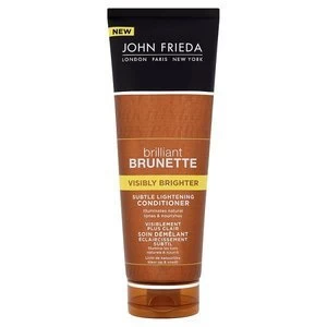Image of John Frieda Brilliant Brunette Visibly Brighter Cond 250ml