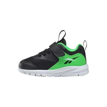 Image of Reebok Rush Runner 4 TD Shoes - Core Black / Solar Lime / Clou