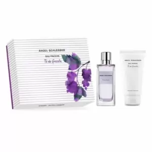 Image of Angel Schlesser Eau Fraiche Te de Grosella Gift Set 100ml Eau de Toilette + 150ml Shower Gel