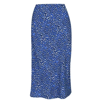 Image of Tommy Jeans Leopard Print Slip Skirt - 0G2 ABSTRACT