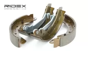 Image of RIDEX Brake Shoes CHEVROLET,DAEWOO,PROTON 70B0126 96446177,96446178,96268686 Brake Shoe Set,Brake Lining 96446178,PW891731