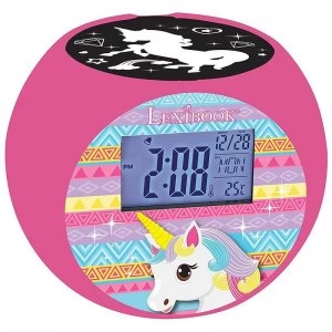 Image of Lexibook Unicorn Radio with Projector Alarm Clock