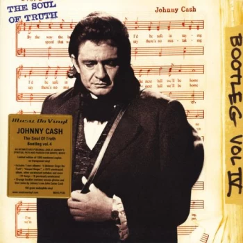 Image of Johnny Cash The Soul Of Truth: Bootleg Vol. 4 - 180gm Clear Vinyl + Numbered 2020 UK 3-LP vinyl set MOVLP530
