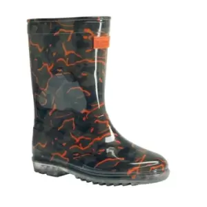 Image of Regatta Wenlock Junior Welly - GrpLf/MgmCam