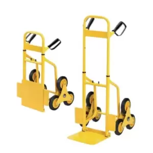 Image of Slingsby Medium Duty Folding Stairclimbing Sack Truck With Telescopic Handle