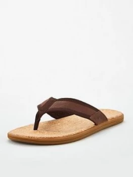 Image of Ugg Seaside Flip Flops - Chestnut