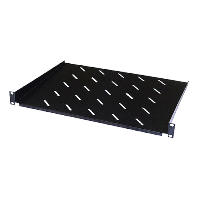Image of Cablenet 1u 350mm Cantilever Vented Shelf Black (600mm Cab) (20Kg)