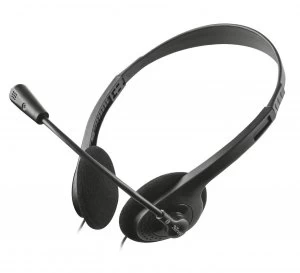 Image of Trust Action Chat Headset - Black