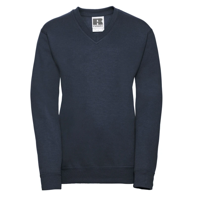 Image of Russell Collection J272B boys's Children's sweatshirt in Blue