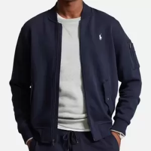 Image of Polo Ralph Lauren Cotton-Blend Jersey Jacket - S