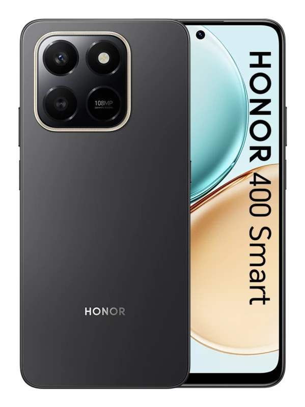 Image of Honor Honor 400 SMART 17.2cm (6.77") MagicOS 9.0 4G 6GB 128GB 6500 mAh Black 5109CAHF