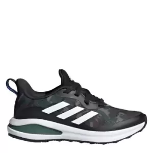 Image of adidas FortaRun Sport Running Lace Shoes Kids - Black