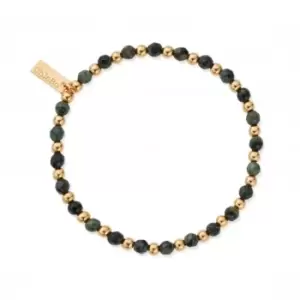 Image of Mens Gold Kambaba Jasper Ball Bracelet GBKJBM