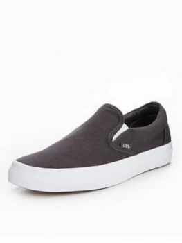 Image of Vans UA Classic Slip Ons Black Size 7 Women