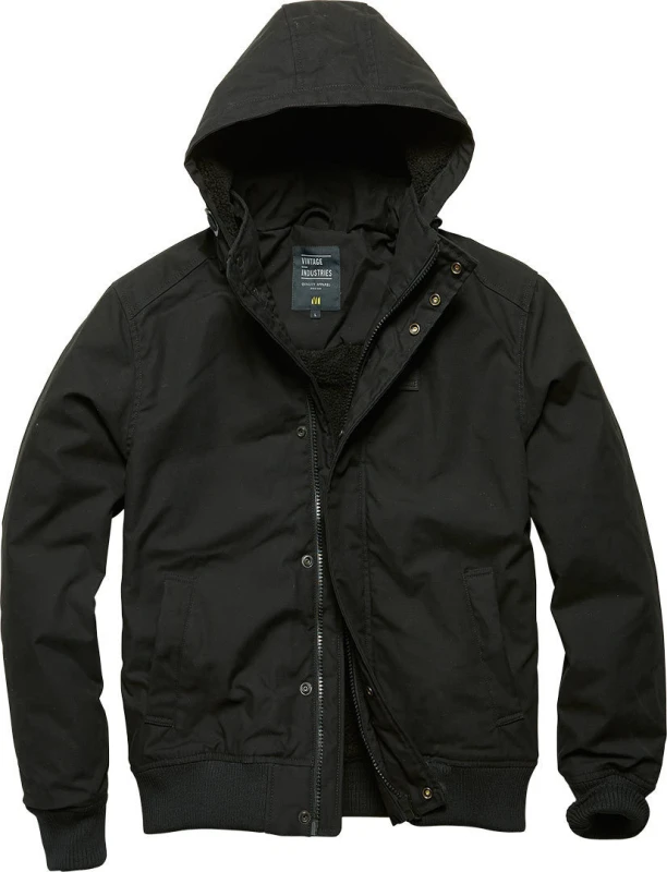 Image of Vintage Industries Hudson Jacket Winter Jacket Black S Men