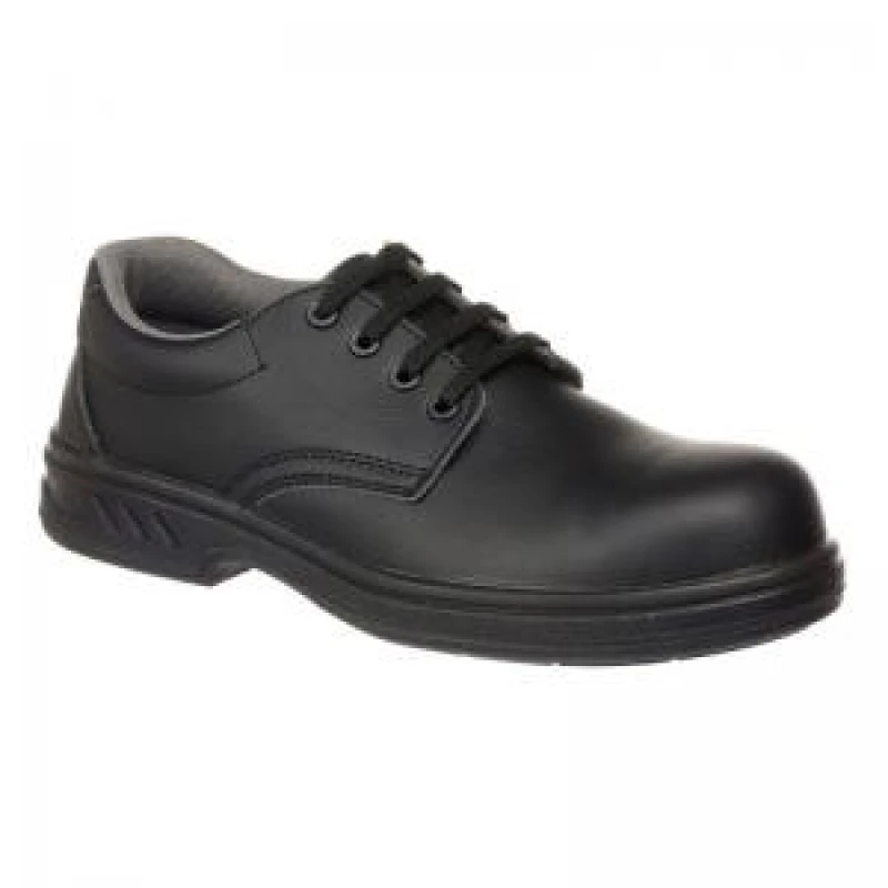 Image of Portwest Steelite Laced S2 Safety Shoes FW80BKR40 Colour: Black