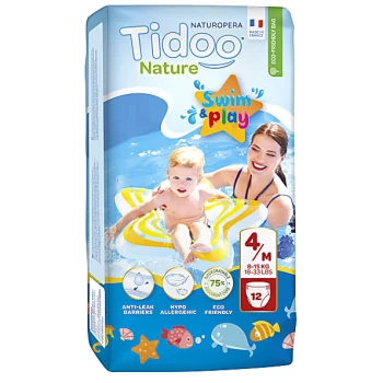 Image of Tidoo Nature Swim & Play Nappies - Size 4 (8-15 kg)