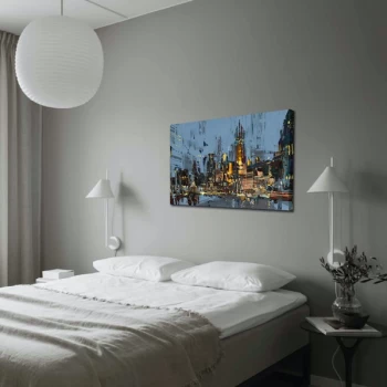 Image of 70100ABSC - 015 Multicolor Decorative Canvas Painting