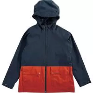 Image of Barbour Boys' Ingleton Waterproof Jacket - Navy/Orange - M (8-9 Years)