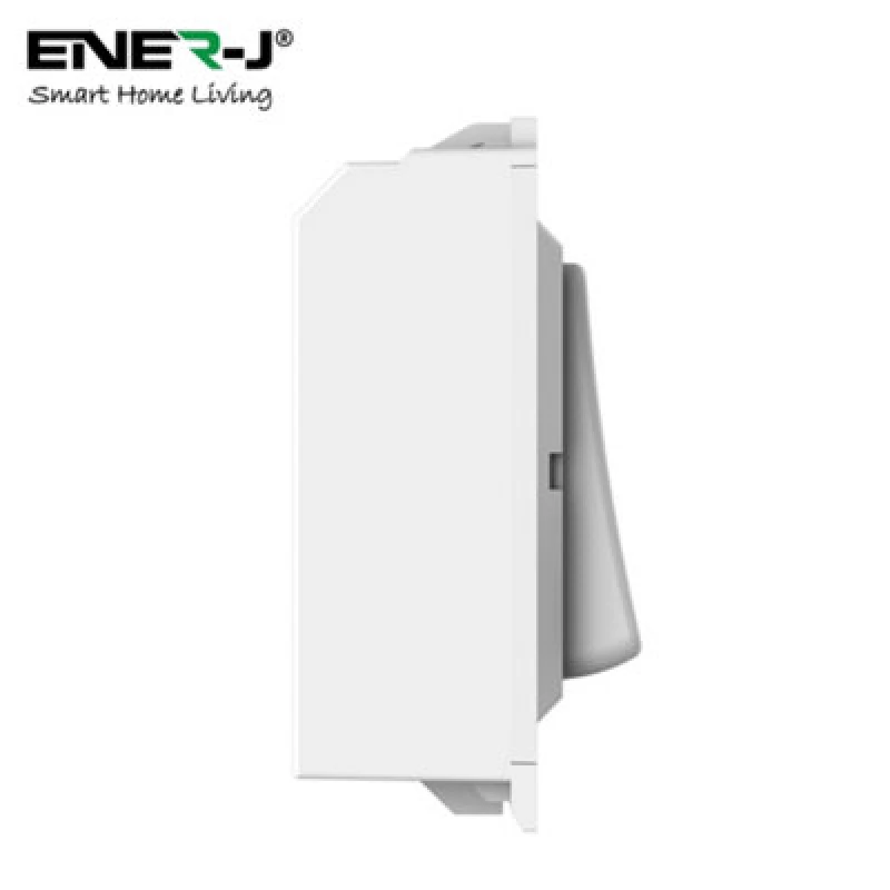 Image of Ener-J Knightsbridge White Modular Grid Dimmer Switch For Lighting Control