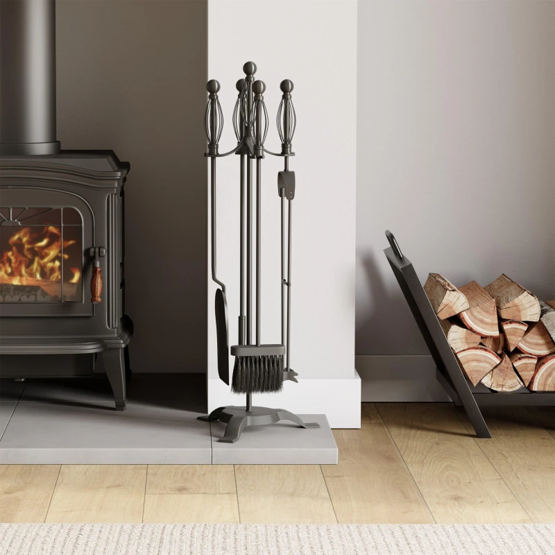 Image of Lassic Fire Vida 5 Piece Darton Companion Set Black unisex 5 Piece