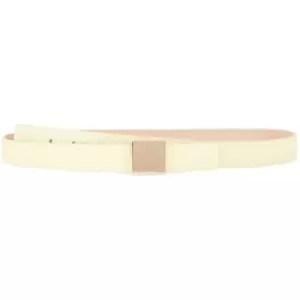 Image of Boss Bell Leather Belt Womens - Yellow