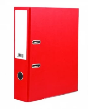 Image of Value Lever Arch File A4 Red