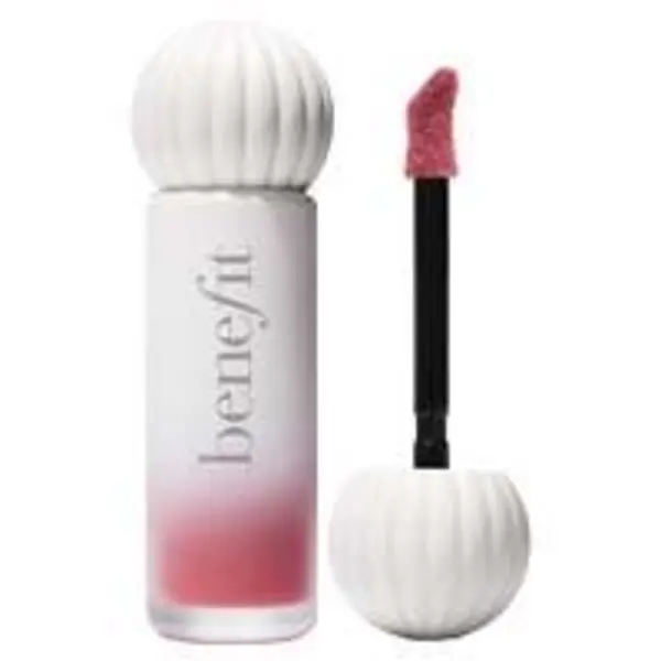 Image of benefit Plushtint Moisturising Matte Lip Tint 16 Fuzzy Slippers - Soft Coral 6ml